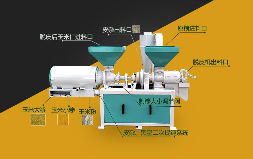 適合農村作坊用的玉米加工設備